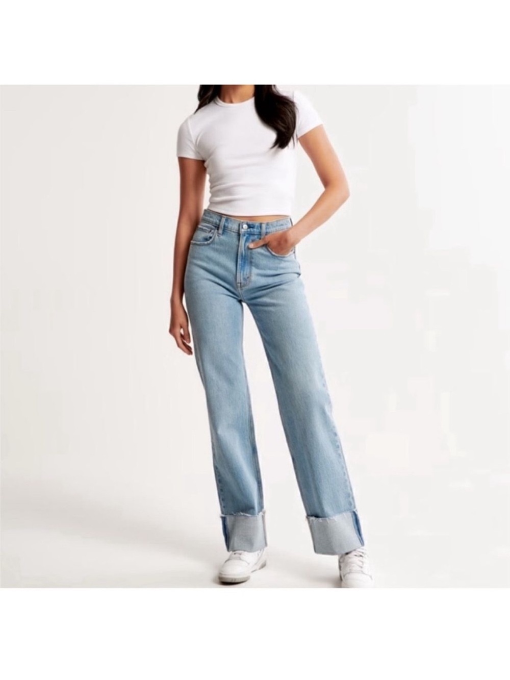 Abercrombie & Fitch High Rise 90s Relaxed Jean